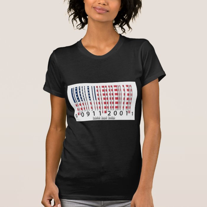 USA Barcode Flag Shirt