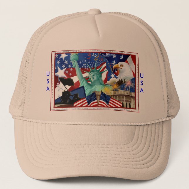 USA Baseball Cap (Front)