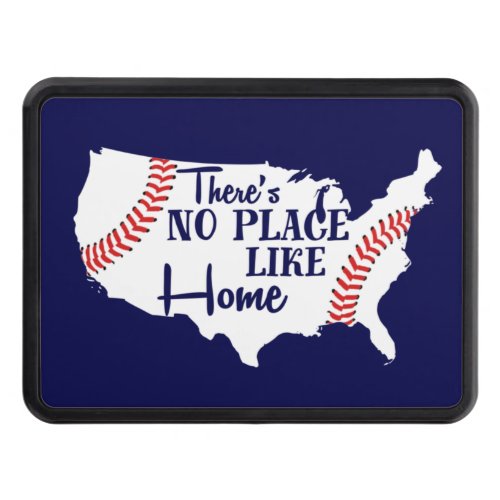 USA Baseball no place like home Hitch Cover