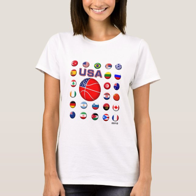 USA Basketball 2010 T-Shirt (Front)