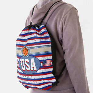 USA Basketball Drawstring Bag