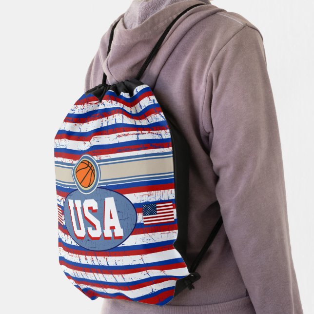 USA Basketball Drawstring Bag (Insitu)