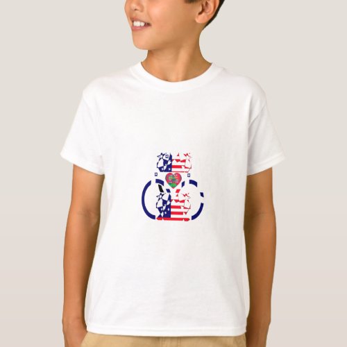 USA Beautiful Amazing Design Art T_Shirt
