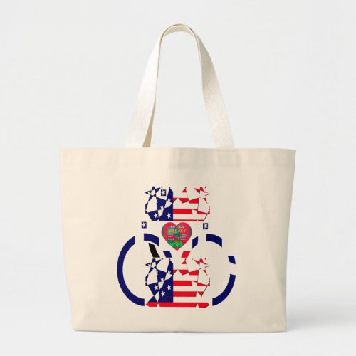 USA Beautiful Amazing Text Lovely Heart colors Art Large Tote Bag
