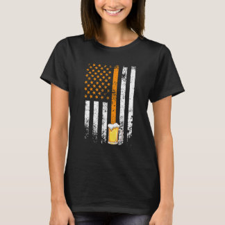 Usa Beer Father Day Men Beer Drinker 1 T-Shirt