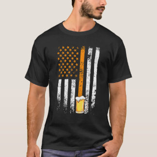 Usa Beer Father Day Men Beer Drinker 1 T-Shirt