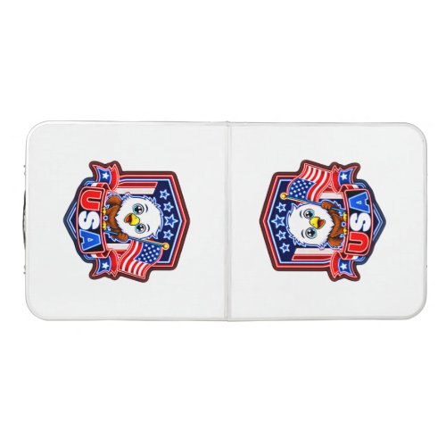 USA BEER PONG TABLE