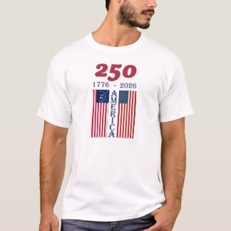 USA/BENNINGTON FLAGS 250 DESIGN T-Shirt