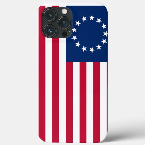 usa betsy ross flag iPhone 13 pro max case