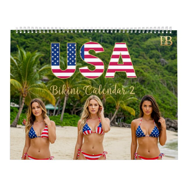 USA Bikini Calendar 2 (Cover)