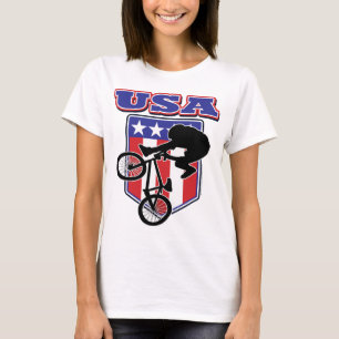 USA BMX Biker T-Shirt