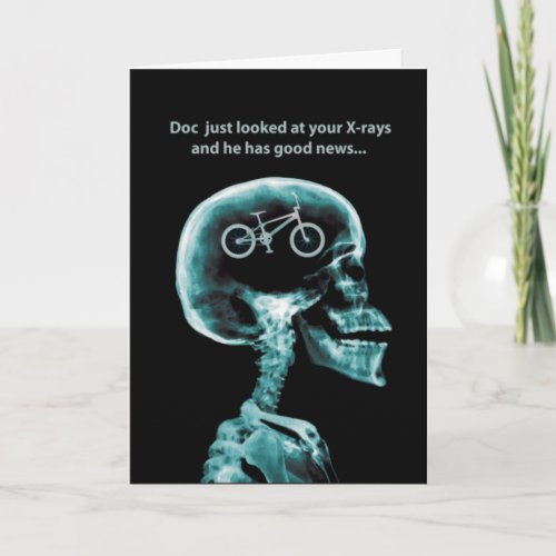 USA BMX Get Well Card