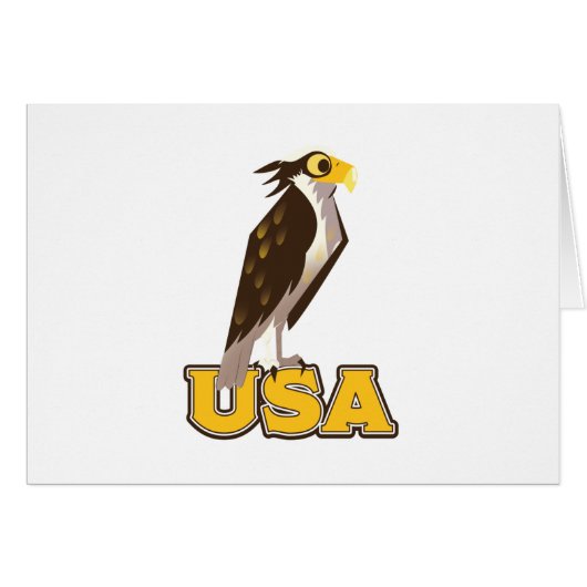 USA Bold Eagle (Front Horizontal)