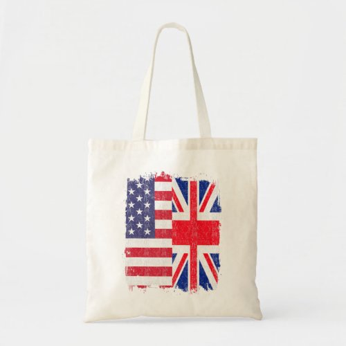 Usa British Flagpng Tote Bag