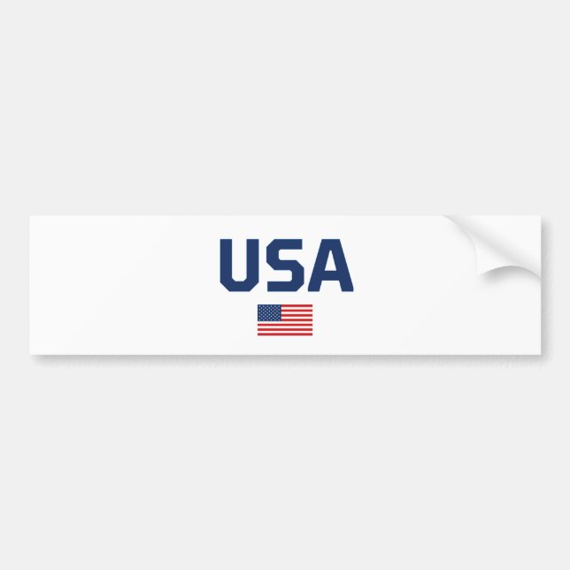 USA BUMPER STICKER (Front)