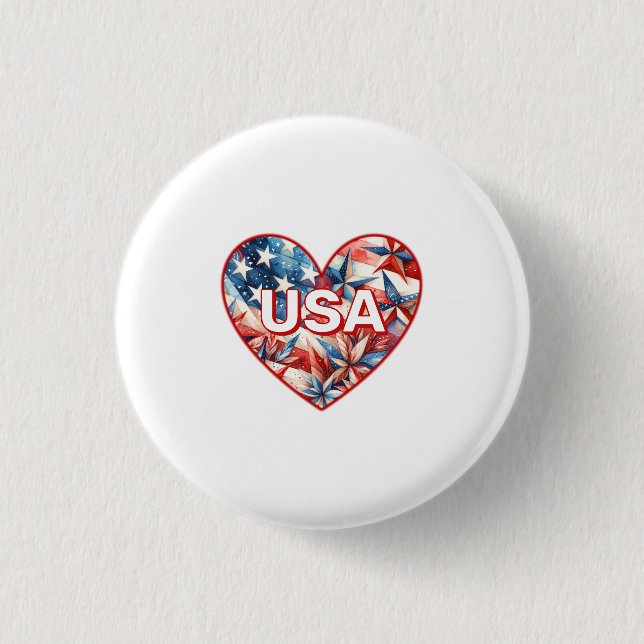 USA  BUTTON (Front)