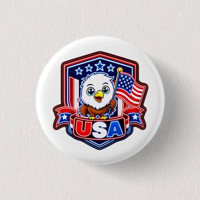 USA BUTTON (Front)