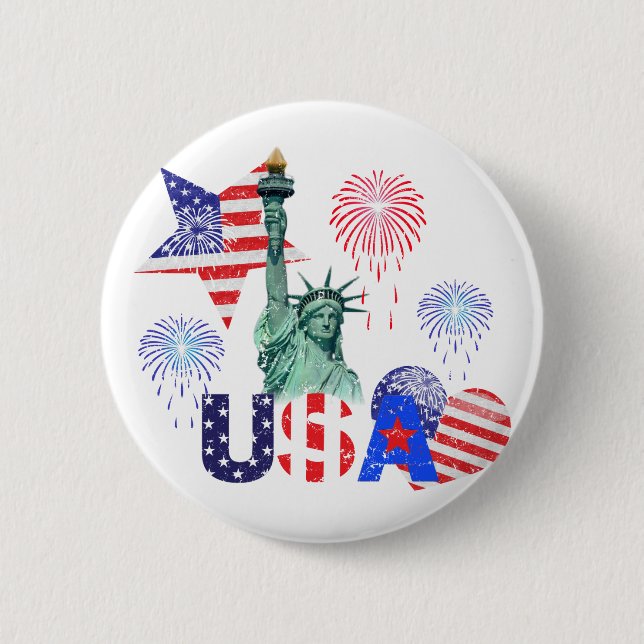 USA BUTTON (Front)