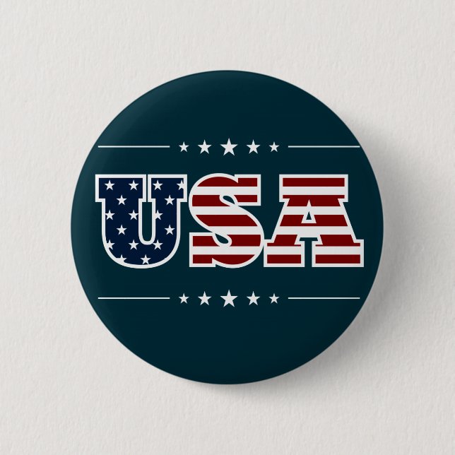 USA Button (Front)