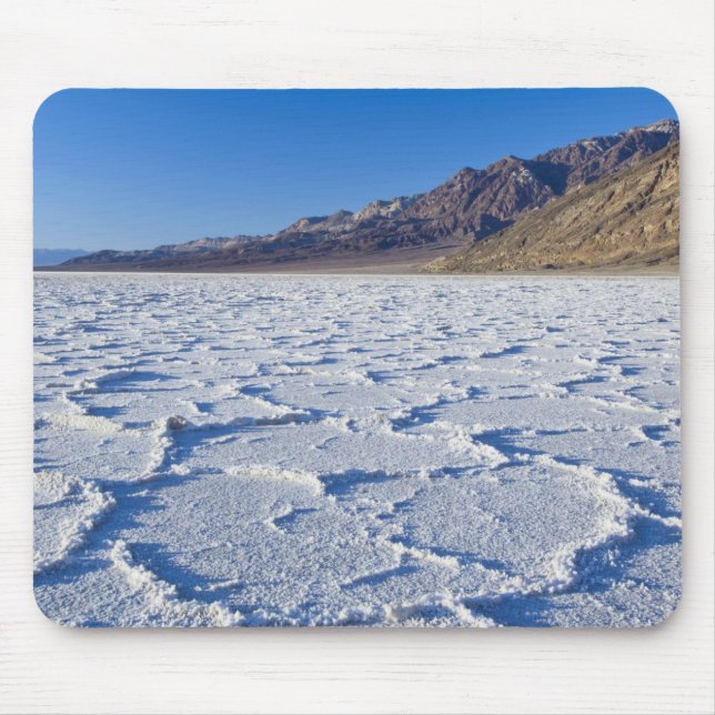 USA, CA, Death Valley NP, Salt Formations at Mouse Pad (Front)