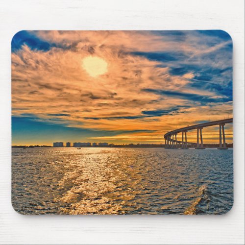 USA CA San Diego_Coronado Bay Bridge Mouse Pad