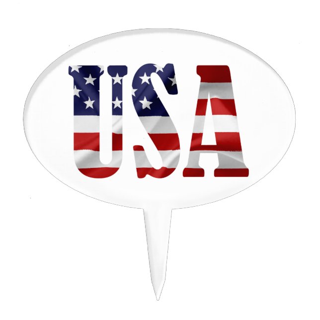 USA CAKE TOPPER (Front)