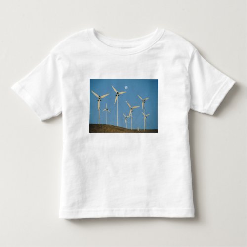 USA California Altamont Pass wind generators Toddler T_shirt