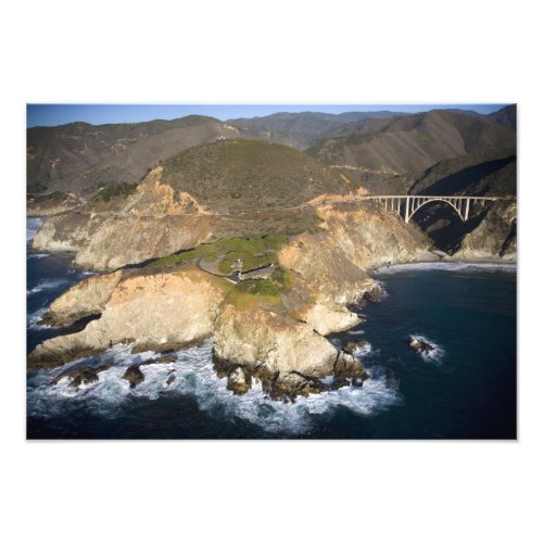 USA California Big Sur Bixby Bridge Photo Print