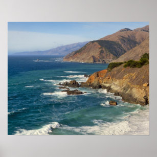 USA, California, Big Sur Coastline Poster