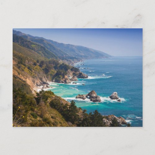 USA California California Coast Big Sur Postcard