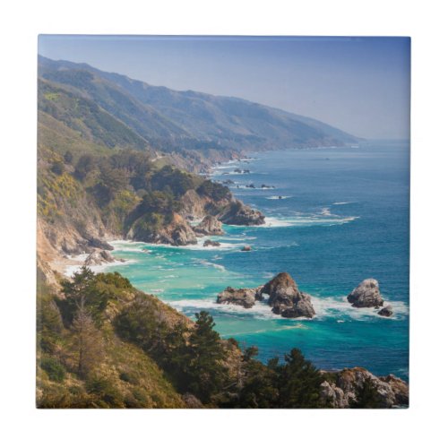 USA California California Coast Big Sur Tile