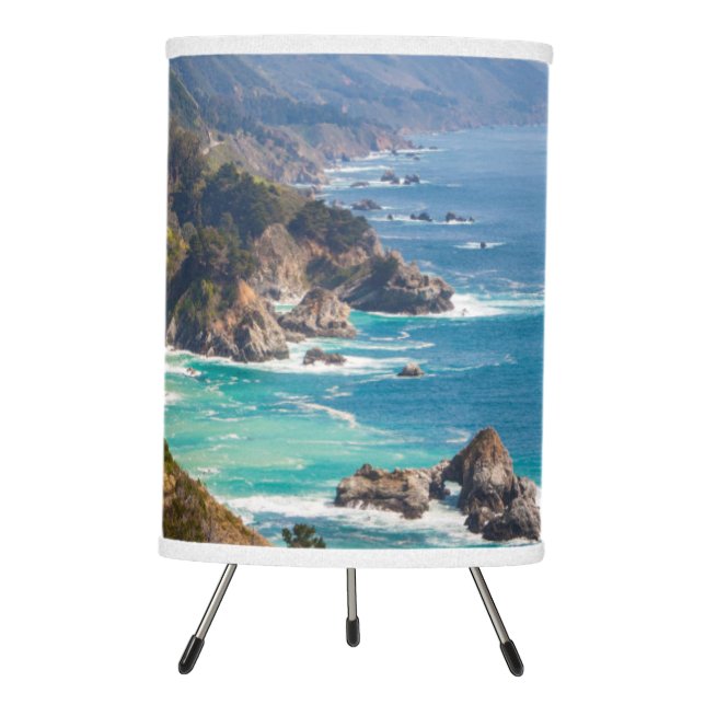 USA, California. California Coast, Big Sur Tripod Lamp (Front)