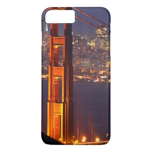 USA California Golden Gate Bridge At Night iPhone 8 Plus7 Plus Case