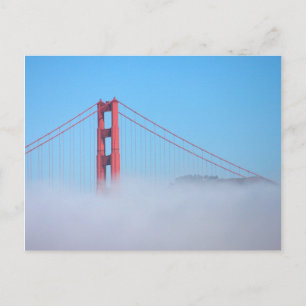 USA, California. Golden Gate Bridge In Morning Postcard