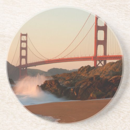 USA California Golden Gate Bridge View Coaster