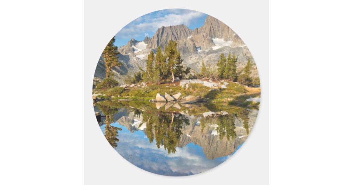 USA, California, Inyo National Forest 13 Classic Round Sticker | Zazzle