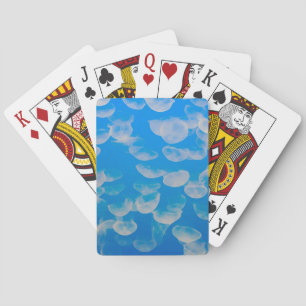 USA, California. Jellyfish In The Monterey Bay Poker Cards