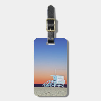 USA, California, Los Angeles, Santa Monica Beach Luggage Tag