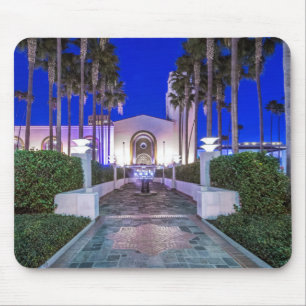 USA, California, Los Angeles, Union Station Mouse Pad