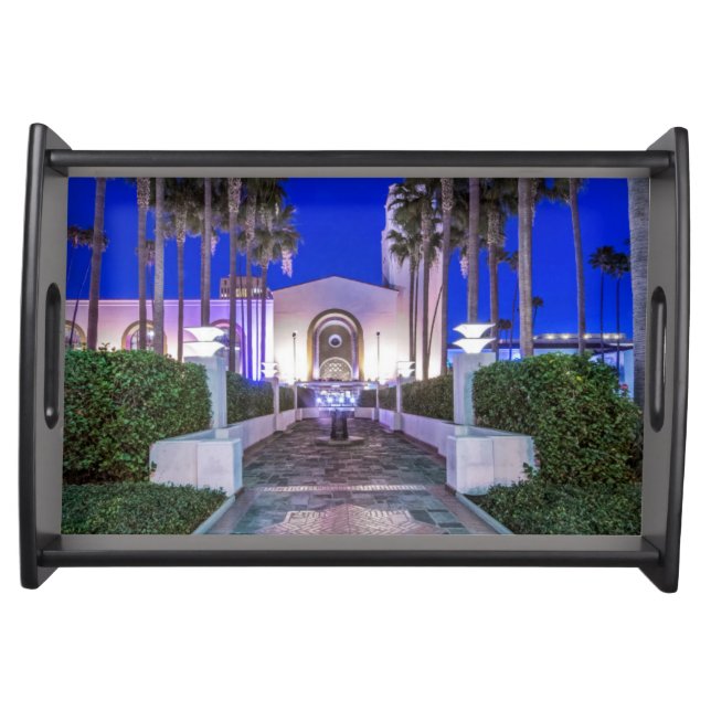 USA, California, Los Angeles, Union Station Serving Tray (Front)