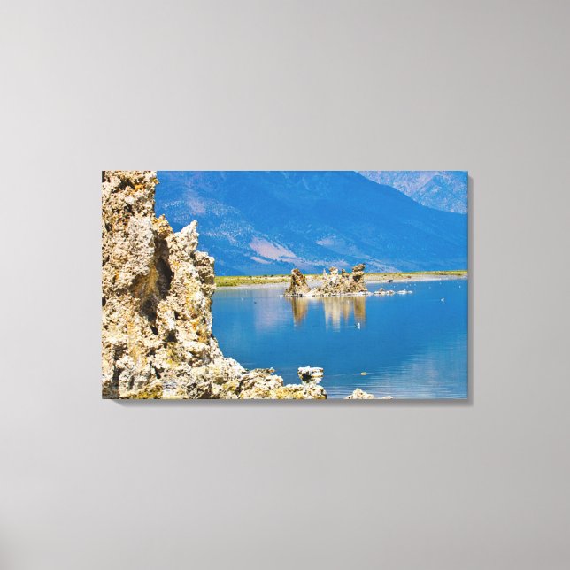 USA, California, Mono Lake South Tufa Reserve Canvas Print (Front)