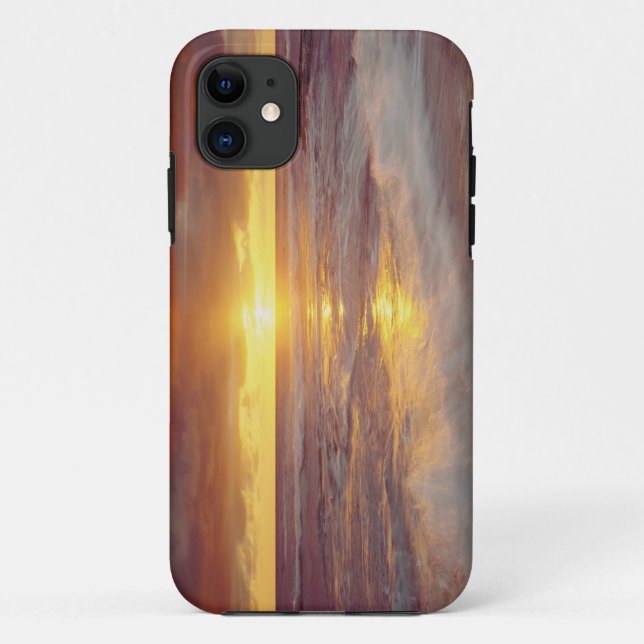 USA, California, San Diego. Sunset Cliffs beach Case-Mate iPhone Case (Back)