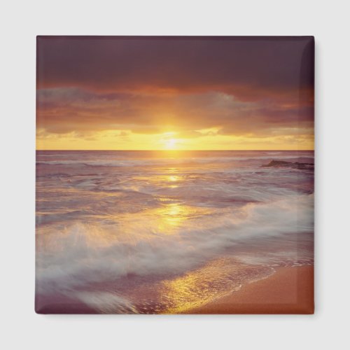 USA California San Diego Sunset Cliffs beach Magnet