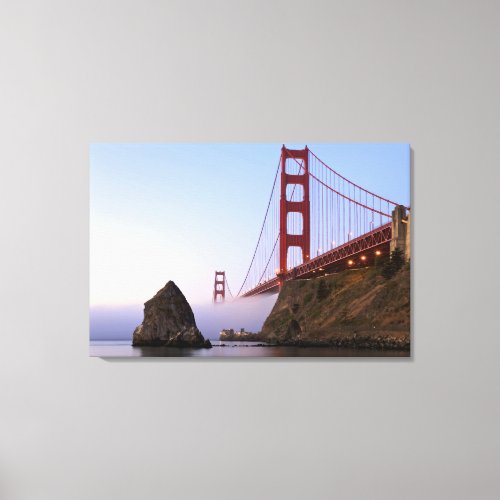 USA California San Francisco Golden Gate 3 Canvas Print