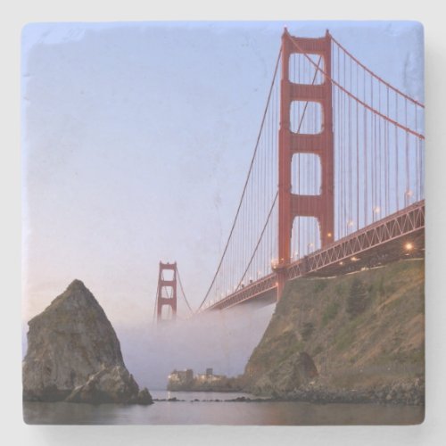 USA California San Francisco Golden Gate 3 Stone Coaster