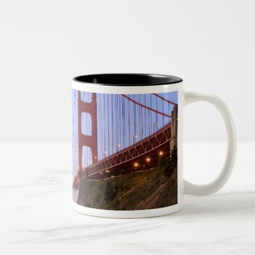 USA California San Francisco Golden Gate 3 Two_Tone Coffee Mug