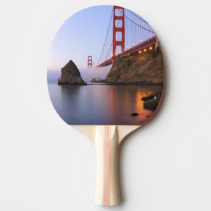USA, California, San Francisco. Golden Gate Ping Pong Paddle