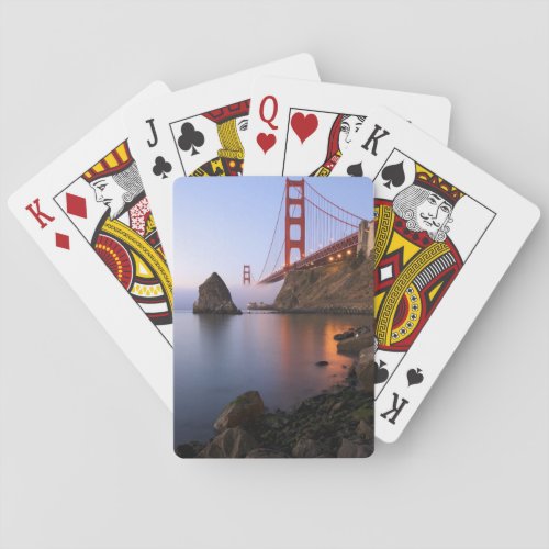 USA California San Francisco Golden Gate Poker Cards