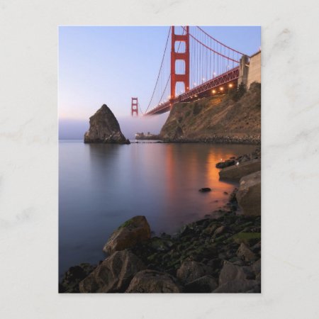 Usa, California, San Francisco. Golden Gate Postcard