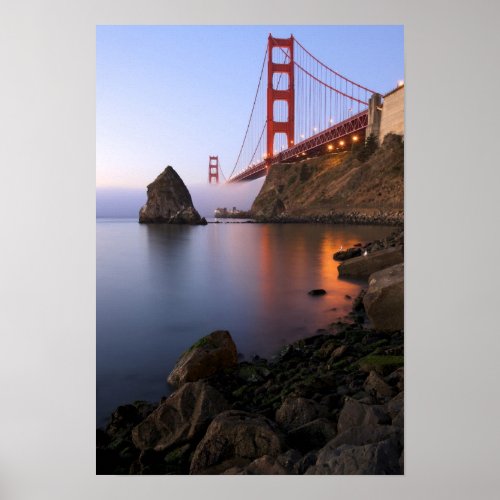 USA California San Francisco Golden Gate Poster